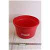 Image 1 : Coca-Cola Bucket - 8" Tall, 14" Diameter