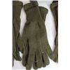 Image 2 : (6) Pairs Canadian Military Leather Gloves, (5) Pairs Wool Liners
