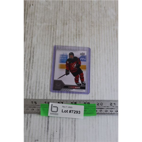 2022 Upper Deck Canadian World Juniors #2 Connor Bedard Card