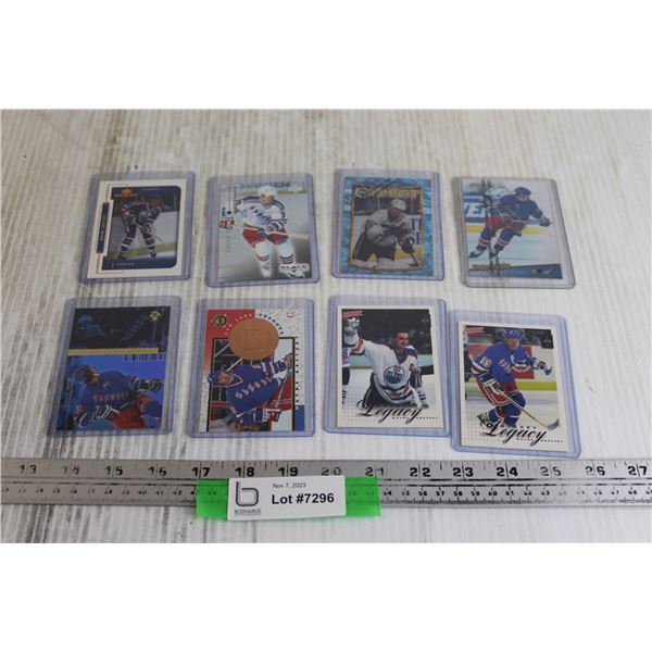 (8) Gretzky Cards (Not Authenticated)