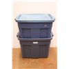 Image 1 : *(2) Rubbermaid 24"x40"x41.9"in & 50 L