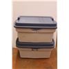 Image 1 : *(2x Bid Price) (2) Rubbermaid 32x20x17"