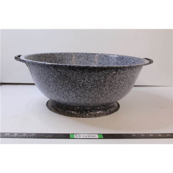 Enamel Dough Bowl