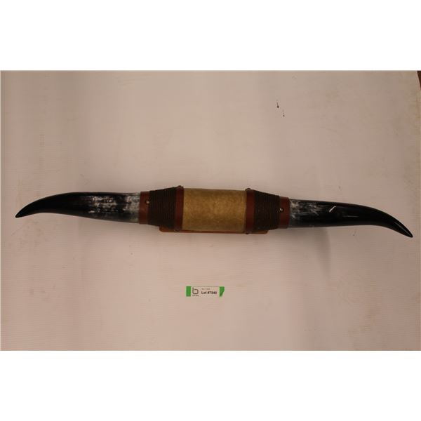 Decorative Long Horn Mount