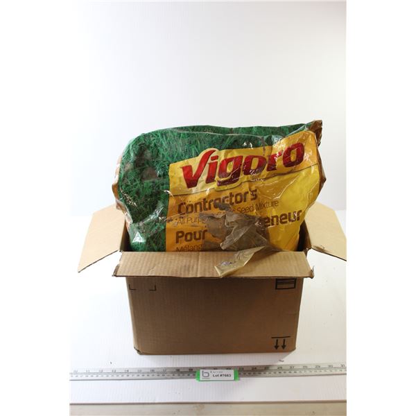 Vigoro All Purpose Grass Seed Mixture Bag (Opened)