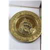 Image 4 : (3) Brass Wall Décor Plate - Ships