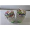 Image 3 : (8) Ice Cream Bowls + Bracelet + Misc.