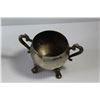 Image 4 : Metal Teapot, Creamer, Sugar Bowl
