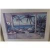 Image 2 : Framed Picture of Beach -21 x 24 1/2