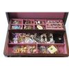 Image 3 : Jewellery Box w/ Costume Jewelry