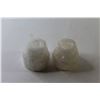Image 2 : (2) Candle Holders + Sea Shell Ring Tray
