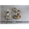 Image 1 : (5) Teacups with Matching Saucers