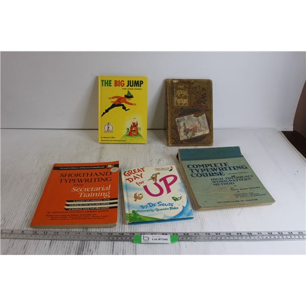 (5) Books - Shorthand Typewriting and Secretarial Training, Great Day for Up, The Big Jump