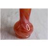 Image 5 : (2) Red Art Glass Vases