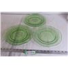 Image 2 : (3) Depression Glass Plates - Glows