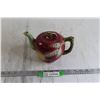 Image 1 : Apple Teapot - Hand Painted
