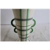 Image 2 : (2) Leaf Dishes, Vase with Handles
