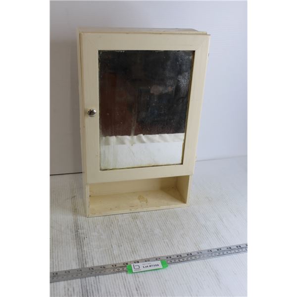 Small Medicine Cabinet - 4 1/4  x 11 1/4  x 19 , Has Smell