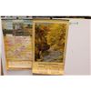 Image 1 : (2) Paper Calendars