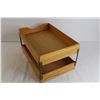 Image 3 : 2-Tier Oak Paper Tray