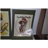 Image 5 : (7) Laminated Vintage Ads - 12 1/4" x 18"