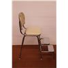 Image 4 : *Vintage Kitchen Chair with Folding Stool - 38" Tall