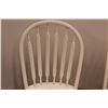 Image 2 : *(2) White Painted Wooden Chairs