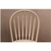Image 4 : *(2) White Painted Wooden Chairs