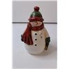 Image 2 : Holiday Collection / Glazed Ceramic Snowman