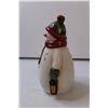 Image 3 : Holiday Collection / Glazed Ceramic Snowman