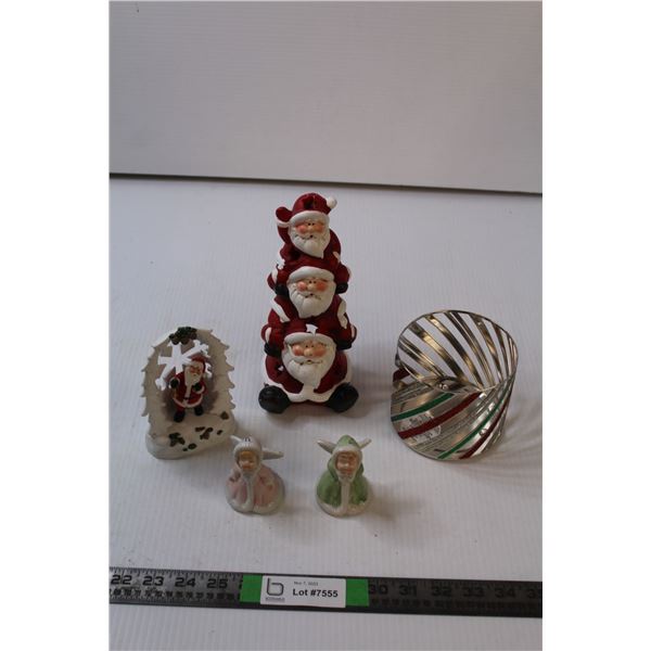 Decorative Christmas Ornaments / Candle Holder