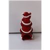 Image 3 : Decorative Christmas Ornaments / Candle Holder