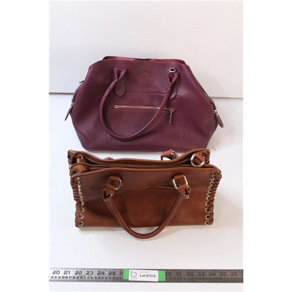 (2) Ladies Hand Bags