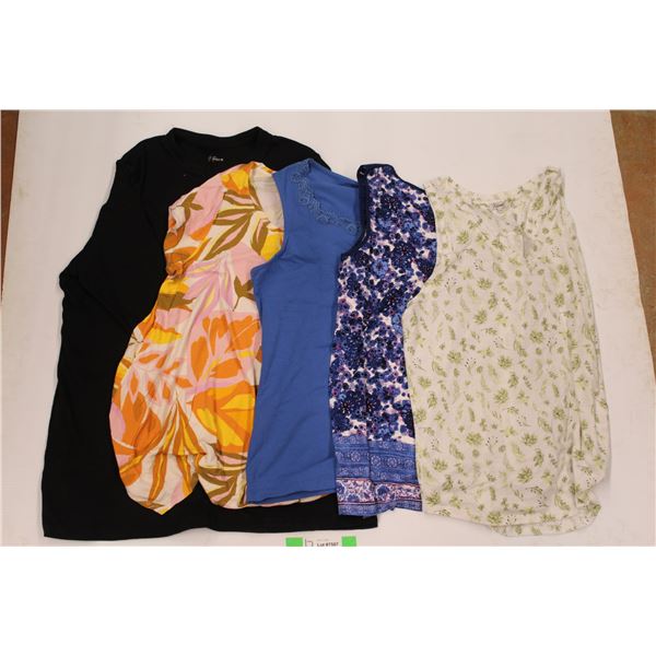 (4) Ladies Sleeveless Shirts