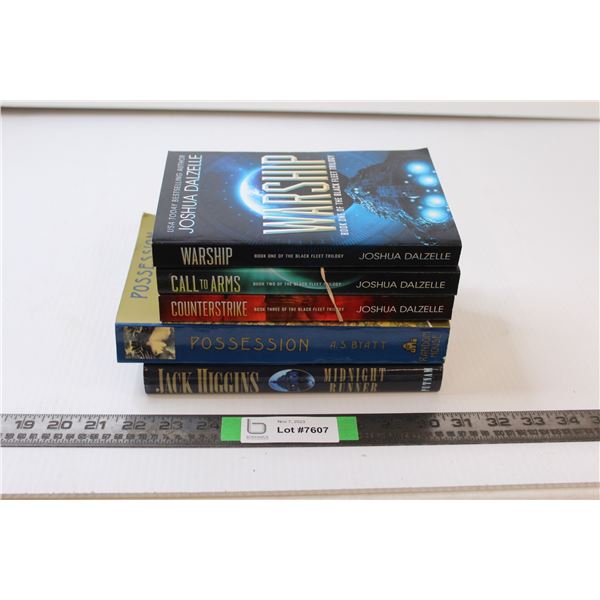 (5) Assorted Books / Warship / Call To Arms / CounterStrike / Misc.