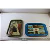 Image 1 : (2) Metal Tray - Coca-Cola