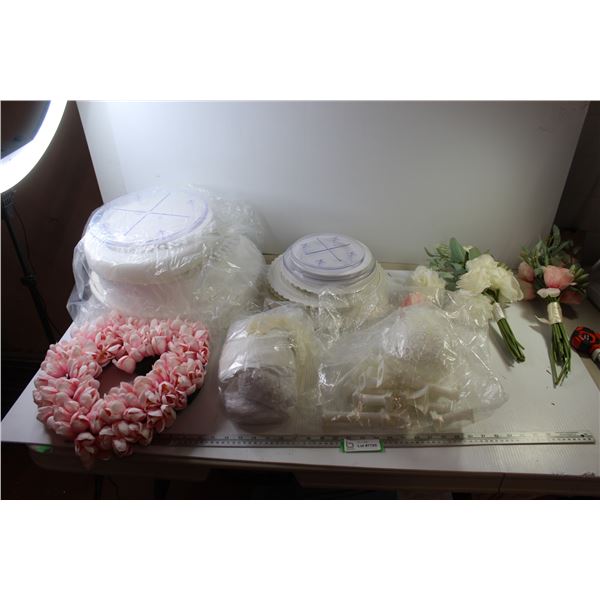 *Cake Accessories + Wedding Flowers Misc.