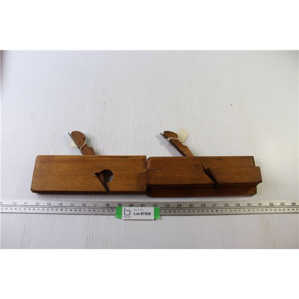 (2) Carpenters Molding Planes