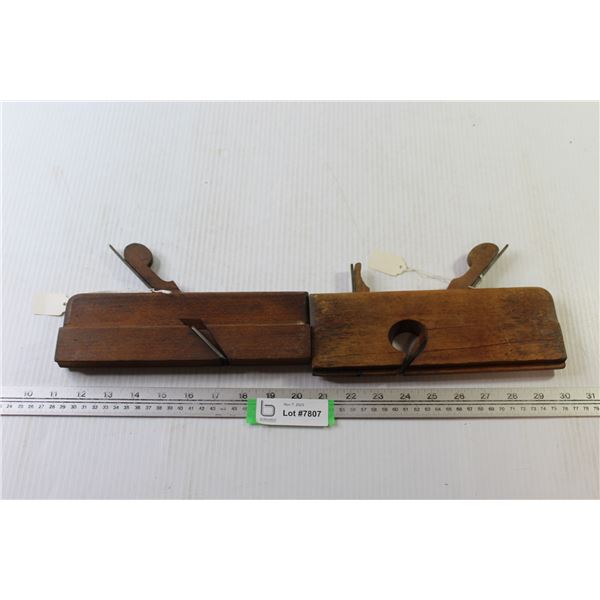 (2) Carpenters Molding Planes