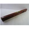 Image 5 : Stanley No. 0 24" Brass and Wood Level