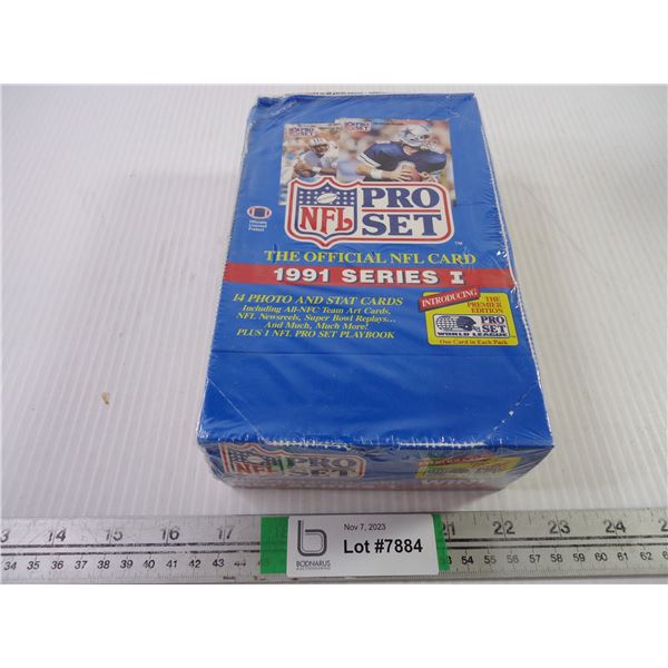 1991 Pro Set Series I Sealed Box of 36 Pkgs.