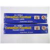 Image 3 : (2) 1991 Premier Edition CFL Player Cards- 9 Card Packs (sealed)