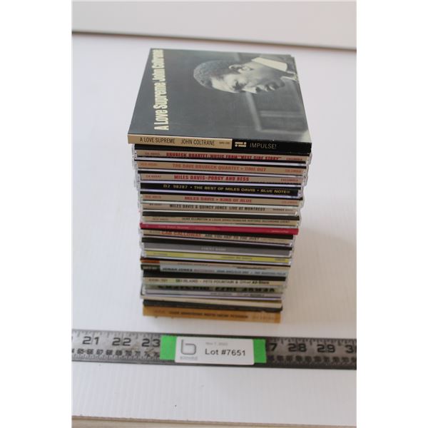 (20) Assorted CDs / Miles Davis / Cab Calloway / Pete Fountain