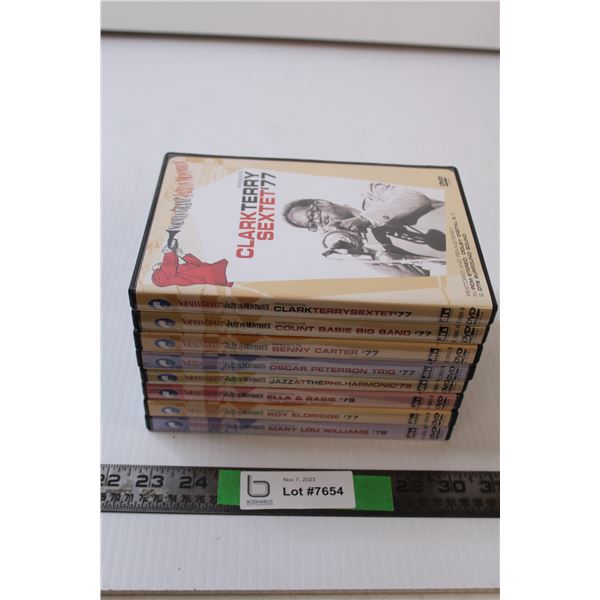 (8) Eight Disc DVD Set / Norman Granz Jazz Montreux