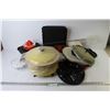 Image 1 : Selection of Kitchen Ware Items - Vintage Deep Fryer
