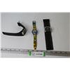 Image 1 : (3) Watches - Rugrats - Heineken - Diesel (non running)