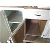 Image 5 : Cupboards (White) 92"x24"x80" (Two Piece Set) with Contents
