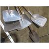 Image 2 : (2) Spades and (4) Aluminum Grain Shovels