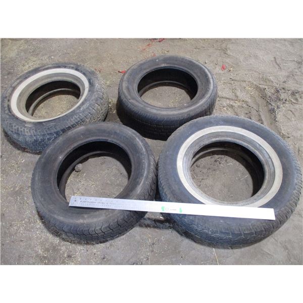 (4) Misc. Vehicle Tires, 16"
