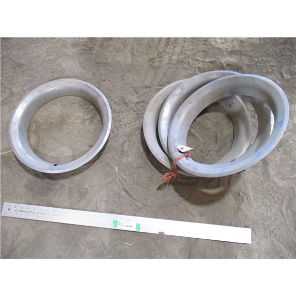 (4) Beauty Rings for Chevy Truck